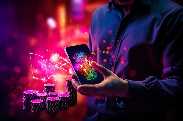 Pengguna mobile membaca ketentuan bonus harian